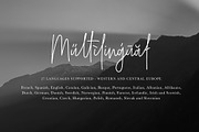 Belmont Script - 54 Ligatures!, a Script Font by Greg Nicholls (Thumbnail 8 of 11)