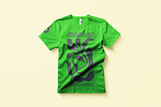 Flat Lay T-Shirt Mockup, a Shirt Mockup by Lemockup (Thumbnail 3 of 5)