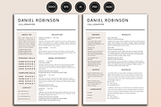 Resume/CV - Robinson, a Resume Template by 3Angle (Thumbnail 1 of 3)
