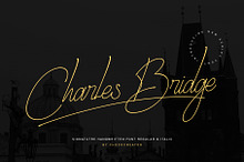 Charles Bridge | Signature font duo