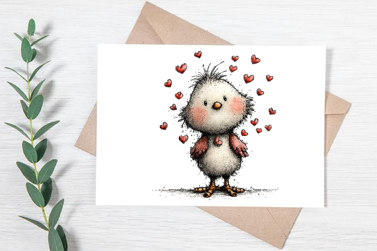 Animals Valentine Day Clipart, an Illustration by Canvas Craft (Photo 6 of 6)