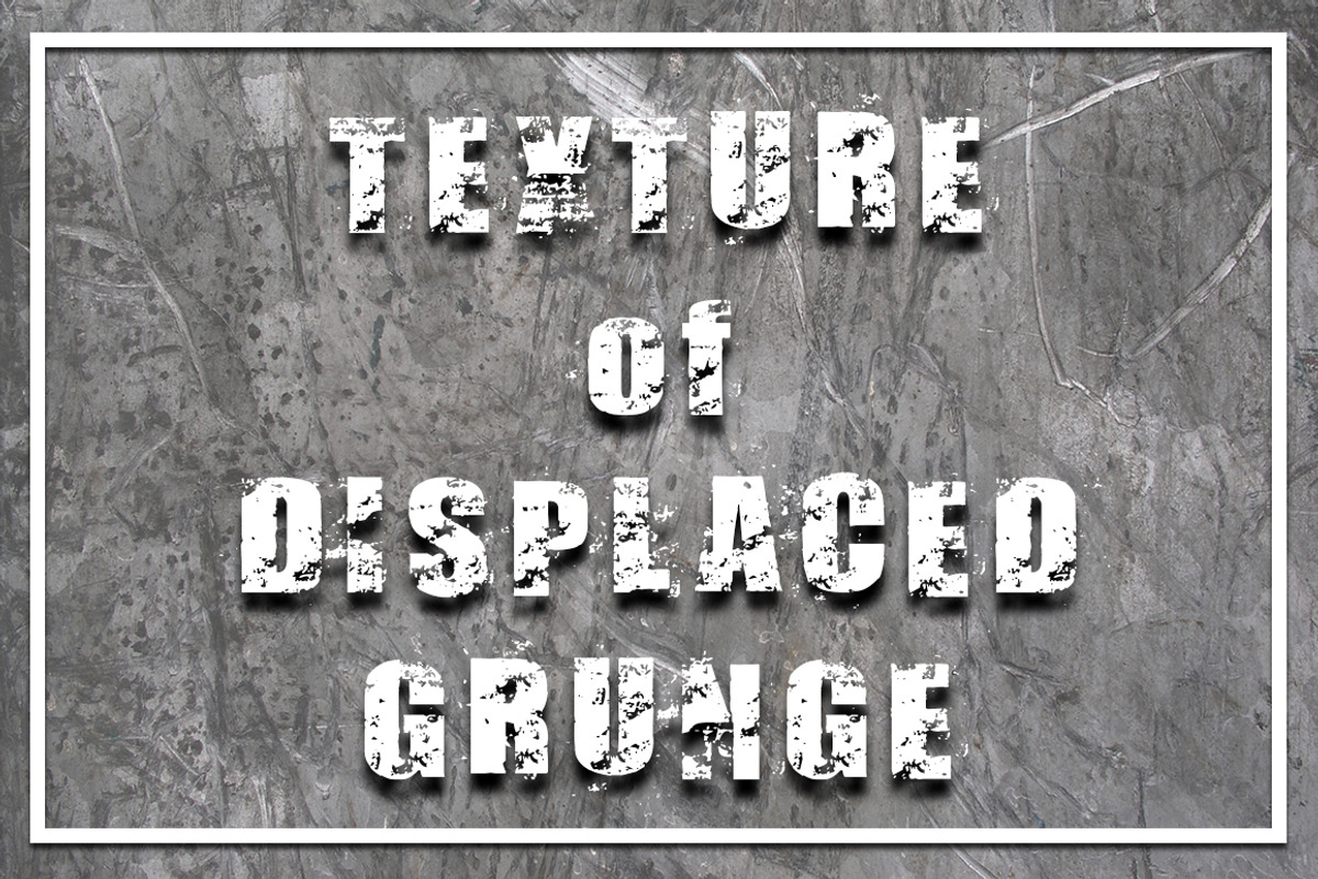 Texture of Displaced Grunge, a Texture Graphic by DesignRalko