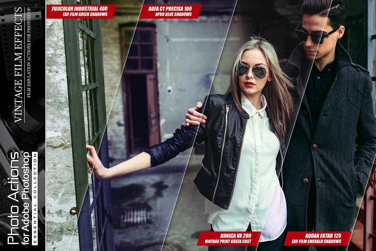 Actions for Photoshop / Vintage Film, an Action Add-On by Miracle_Design (Photo 16 of 43)