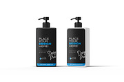 Plastic Pump Bottle Mockup Packaging, a Packaging Mockup by artBit Design Studio (Thumbnail 2 of 5)