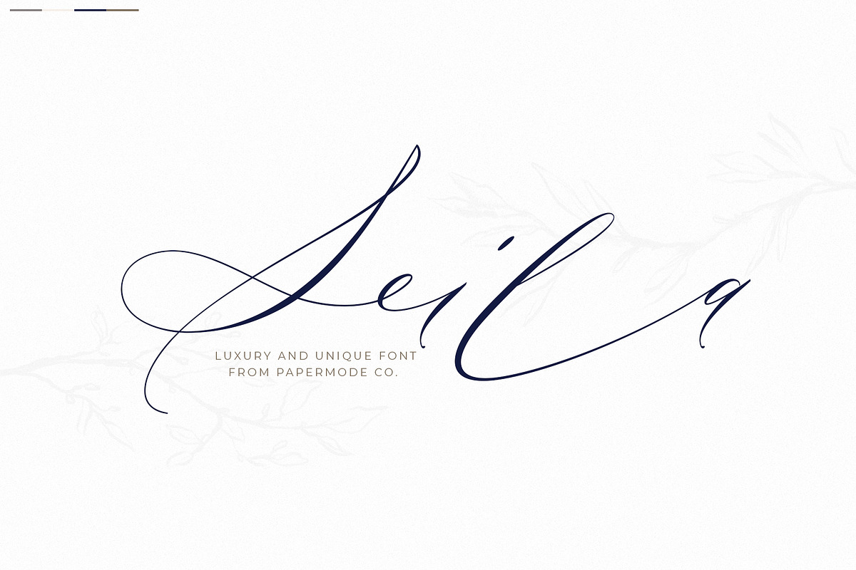 Seila, a Script Font by Papermode Co. (Photo 1 of 12)
