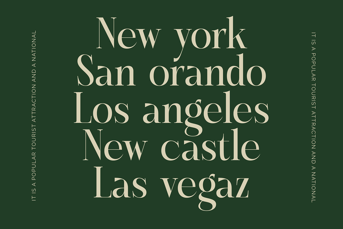 Karosa Modern Serif Display Font, a Serif Font by timelesstype.co (Photo 5 of 20)