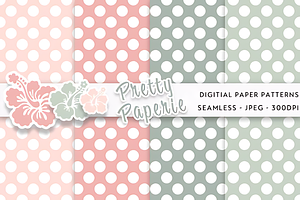 20 Digital Paper Backgrounds, a Pattern Graphic by Ink Gallery