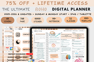 Ultimate Digital Planner 2025-26 Boh