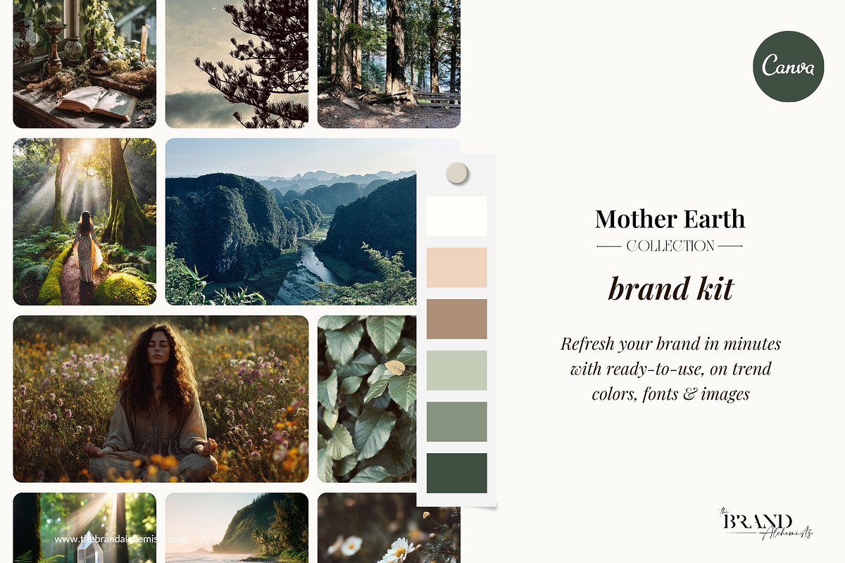 Mother Earth Brand Kit + Stock Images