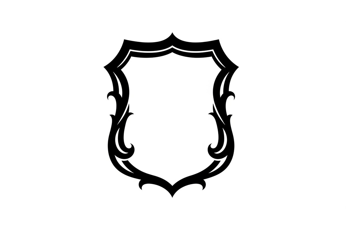 Vintage Shield Frame Vector Bundle, an Illustration by Designs_River (Photo 37 of 51)