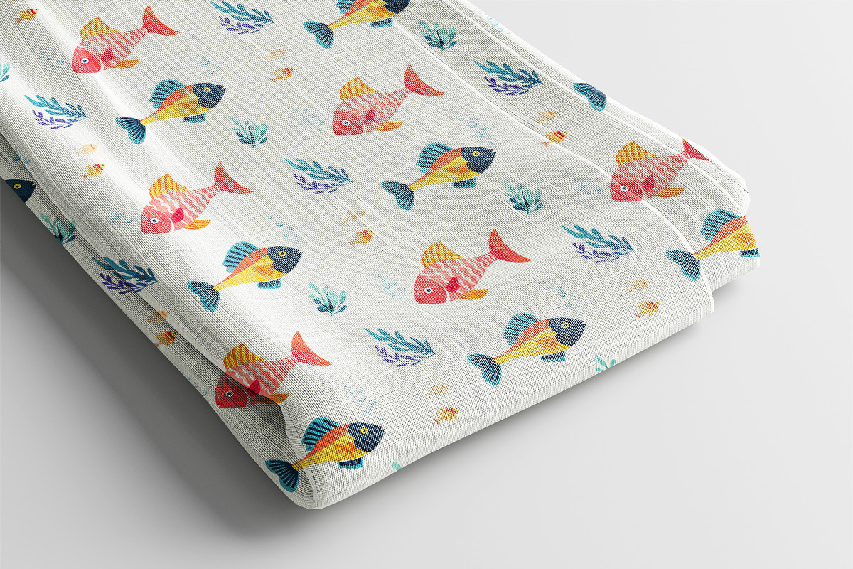 Cute fish and sealife design bundle, an Object Graphic by Doodle emporium (Photo 5 of 11)