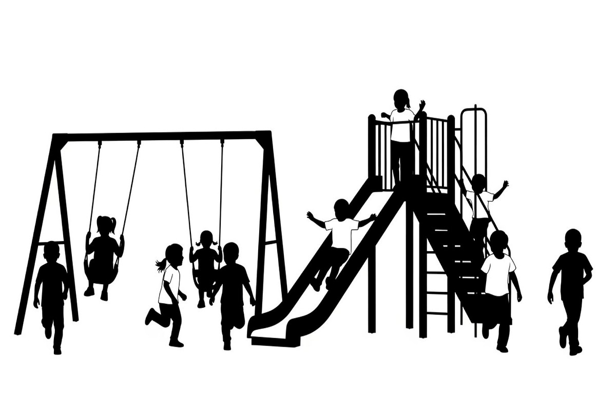 50 Kids Playground Silhouette Bundle, an Illustration by Gfx_Store (Photo 2 of 51)