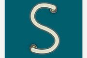 Neon tube font, an Object Graphic by 3D Graphics Shop (Thumbnail 19 of 38)