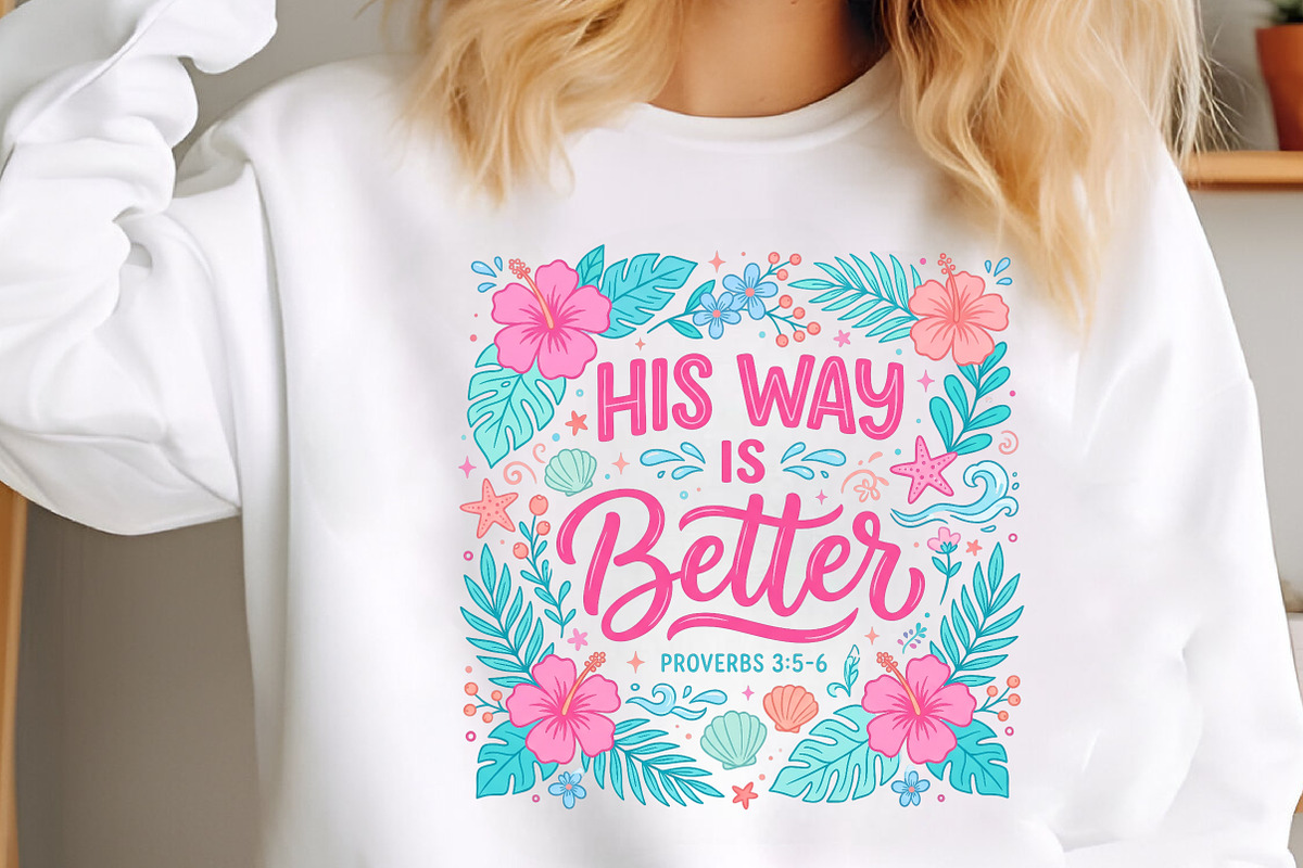 His Way Is Better PNG, a Seasonal Illustration by CraftArtStudio (Photo 3 of 4)