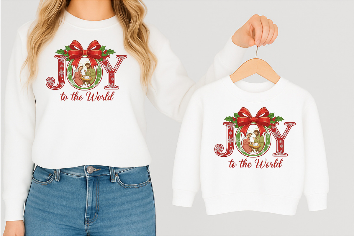 Joy to the World Png,Jesus Christmas, an Illustration by Designking (Photo 3 of 5)