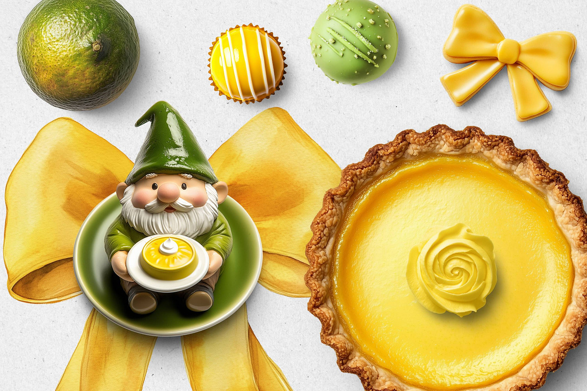 Key Lime Pie Realistic PNG Objects | Creative Market