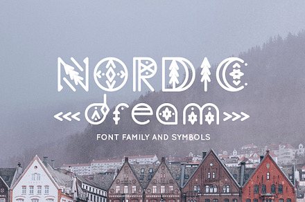 Nordic Dream Font Family, a Font by Anna Zakharchenko
