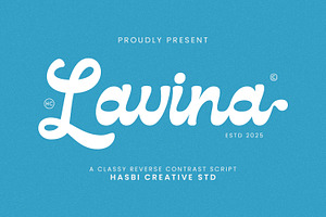 HC Lavina - Retro Script