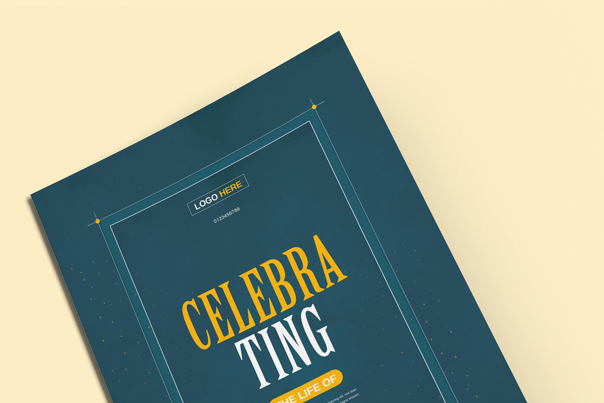 Funeral Program Layout, a Stationery Template by MightyDesign (Photo 2 of 8)