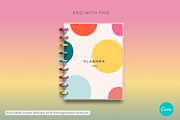 Happy Planner Canva Mockup 7x9 in, a Books & Magazine Mockup by Mockup Scene (Thumbnail 6 of 11)