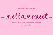 Mella Sweet, a Script Font by Yoga Letter