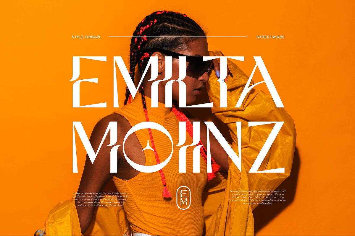 Ronum || Modern Display Sans Serif, a Sans Serif Font by Ermedia Studio (Photo 4 of 10)