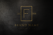 F letter MINIMAL VINTAGE LOGOS, a Branding & Logo Template by Hamed Studio (Thumbnail 4 of 6)