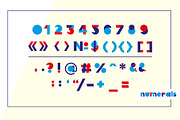 LOVE-BIRDS multicolor font, a Sans Serif Font by Zimages (Thumbnail 3 of 10)