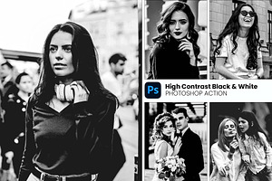 High Contrast Black & White, an Action Add-On by MRI STUDIO