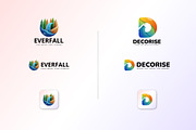 10 Vibrant 3D Gradient Logo Pack, a Branding & Logo Template by AmmarZahoor (Thumbnail 10 of 10)