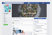 Foodie Facebook Cover Pack, a Social Media Template by Crevo Studio (Thumbnail 9 of 10)