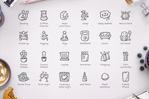 Planner Lite - Hand Drawn Icons