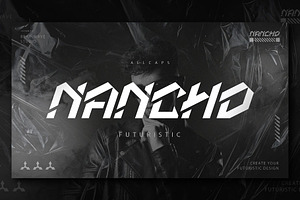 NANCHO - Futuristic Font