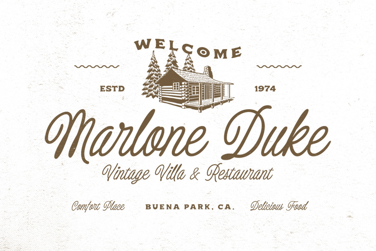 Mostergalle - Script Font, a Script Font by Letterhend Studio (Photo 2 of 9)