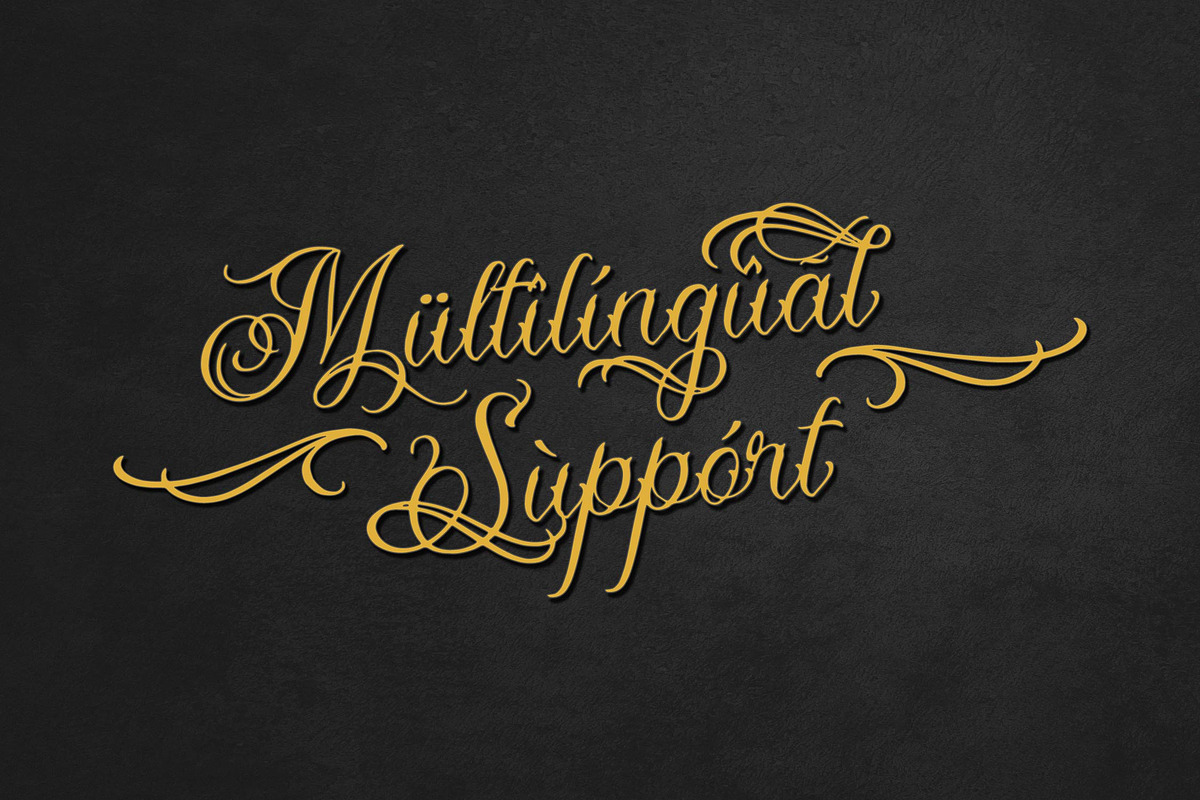 Landog Tlaloc | Tattoo Script Font, a Script Font by Denustudios (Photo 13 of 14)