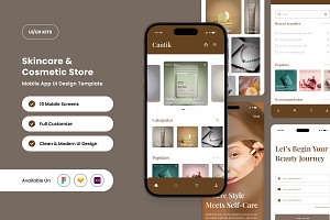 Cantik – Beauty E-commerce App UI, an App Template by twinstd