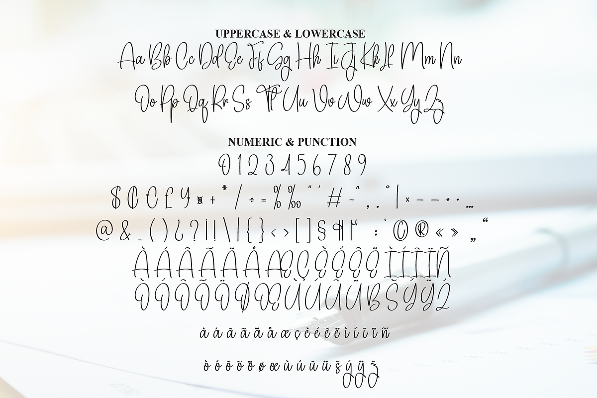 Birmigham Signature | Script Font, a Handwritten Font by Scratchones (Photo 7 of 8)