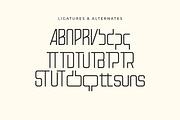 Vesue – Minimalist Simple Sans Serif, a Sans Serif Font by Artiveko (Thumbnail 6 of 8)