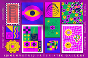 Retro Groovy Hippie Bundle, an Object Graphic by Sofico (Thumbnail 10 of 35)