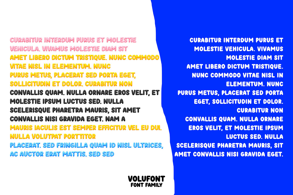 VOLUFONT. 3D OTF SVG Fonts, a Symbol Font by Luxfont (Photo 9 of 14)