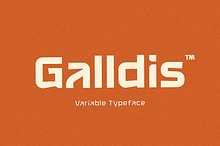 Galldis - Variable Typeface