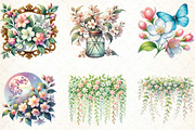 Spring Jasmine Flower Clipart PNG, an Illustration by DreamCafeArt (Thumbnail 3 of 5)