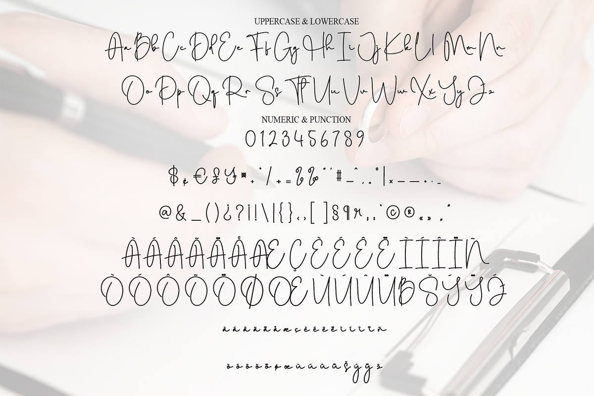 Daniel Signature | Script Font, a Handwritten Font by Scratchones (Photo 7 of 8)