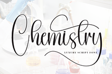 Chemistry | Script Font