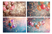 Blurred background, confetti, balls, a Holiday Photo by OlgaPilnik (Thumbnail 5 of 6)