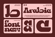 Qebica–Arabic Decorative Slab Serif, a Handwritten Font by MaikoHatta (Thumbnail 4 of 9)