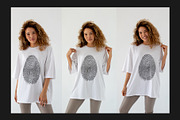 T-Shirt Mock-Up Set, a Shirt Mockup by Freeman Studio (Thumbnail 8 of 18)
