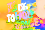 ok cool, metallic bubble font duo, a Font by ana & yvy (Thumbnail 10 of 18)