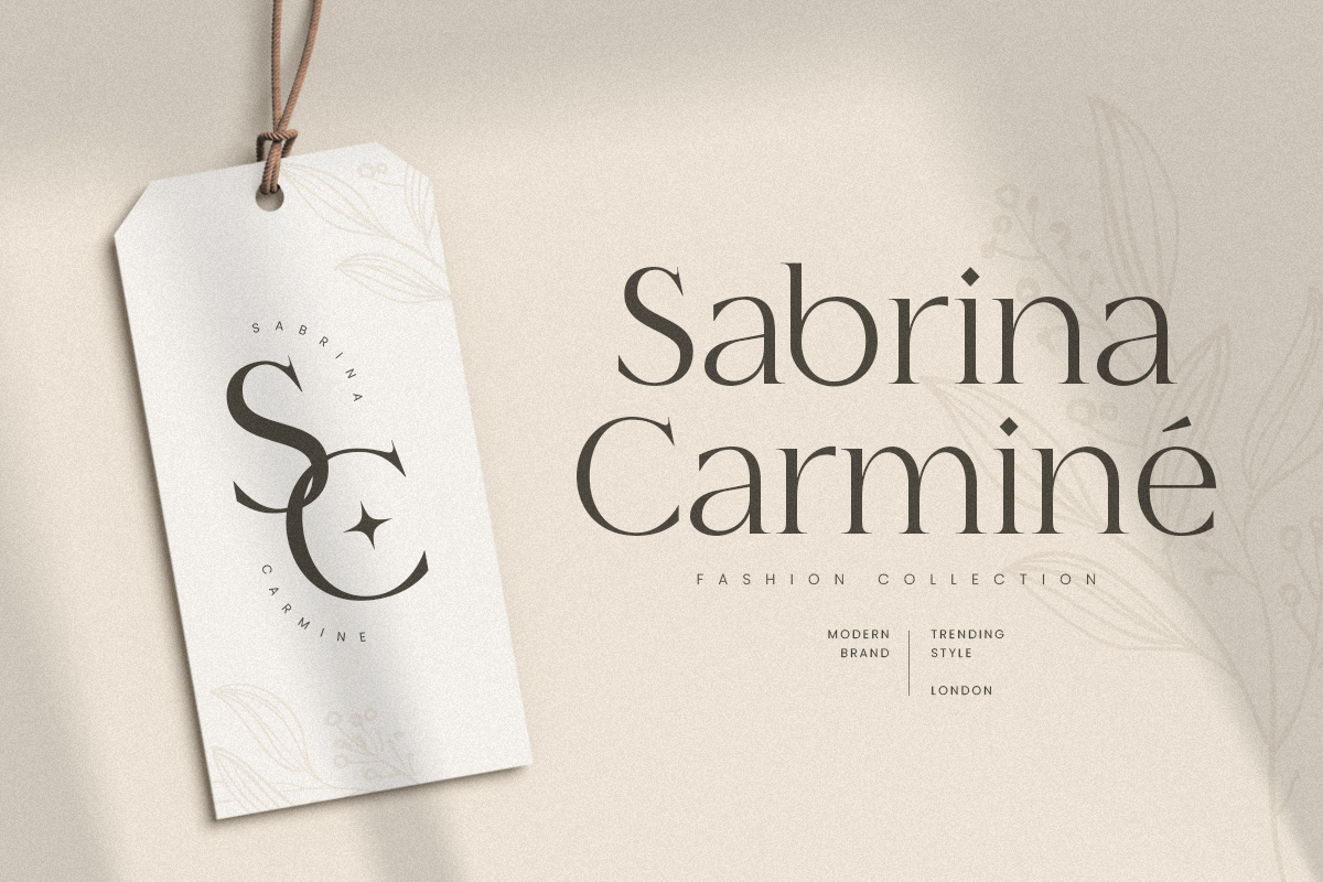 Montage - Cinematic Logo Luxury Font, a Serif Font by Sensatype (Photo 8 of 12)