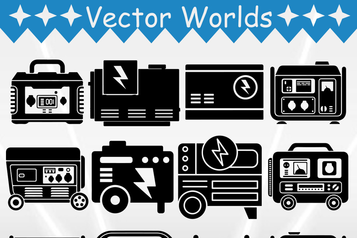 Generator SVG, Generators SVG, an Object Graphic by VectorWorlds (Photo 2 of 3)